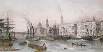 The Port of London by Thomas Allom