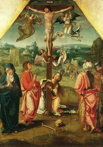Crucifixion, 1518 von Italian School