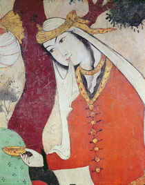 Woman from the Court of Shah Abbas I by Persian School