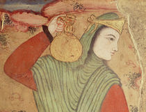 Man carrying wine from the Court of Shah Abbas I by Persian School