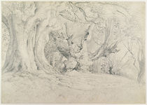 Ancient Trees, Lullingstone Park by Samuel Palmer