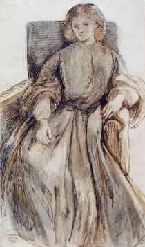 Miss Elizabeth Siddal von Dante Gabriel Charles Rossetti