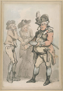 The Recruiting Sergeant, c.1790 von Thomas Rowlandson