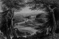 View of Drumlanrig Castle, Dumfrieshire von William Henry Bartlett