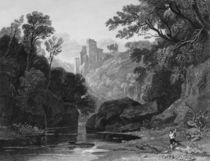 View of Roslin Castle von John Thomson