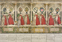Imaginary Composite Procession of the Knights of the Garter at Windsor von English School