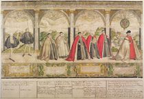 Imaginary Composite Procession of the Knights of the Garter by English School