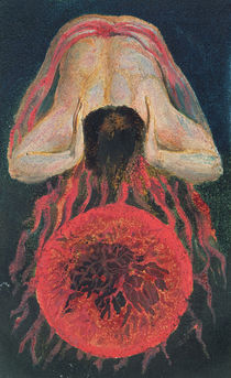 The First Book of Urizen, plate 17 von William Blake