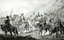 Different Tribes of Russian Cossacks in Marching Order by Peter von Hess