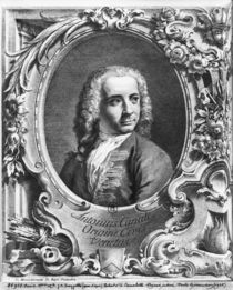 Portrait of Antonio Canaletto von Giambattista Piazzetta