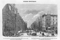 New Paris, view of a part of Rivoli street by A Provost