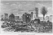 Demolition of the Paris barriers von Felix Thorigny