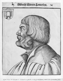 Self portrait, 1527 by Albrecht Dürer