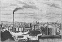 Deutsch Company, the factory at Rouen von Laurent Victor Rose