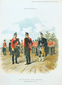 The Highland Light Infantry von Richard Simkin