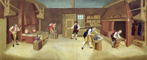 The Forge, c.1750 von English School
