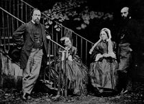 Portrait of the Rossetti Family von Charles Lutwidge Dodgson