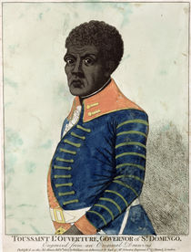 Portrait of Toussaint Louverture by English School