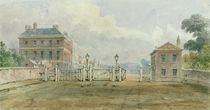 Hyde Park Corner Turnpike, 1785 by English School