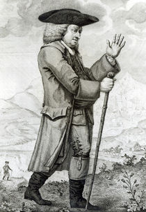Dr Johnson in his Travelling Dress by English School