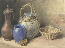 Still Life with Ginger Jar by William Henry Hunt