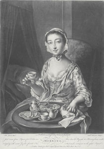 Morning, engraved by Richard Houston by Philippe Mercier
