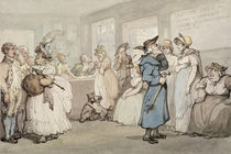 Register Office for the Hiring of Servants by Thomas Rowlandson
