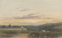 The Shepherd, Evening by Francis Oliver Finch