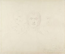 Five Visionary Heads of Women von William Blake