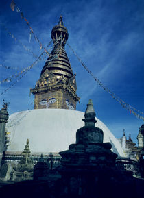 Swamyambunath Stupa von Nepalese School