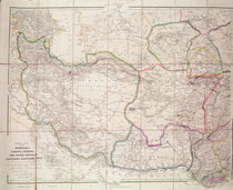 Map of Central Asia, 1834 von John Arrowsmith