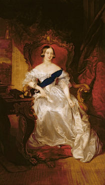 Portrait of Queen Victoria by English School