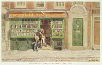 Colourman's Shop, St Martin's Lane von George the Elder Scharf