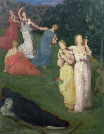 Death and the Maidens by Pierre Puvis de Chavannes