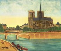 Notre-Dame c.1933 by Louis Vivin