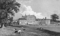 View of Chevening Place, engraved by S. Lacy von Thomas Mann Baynes