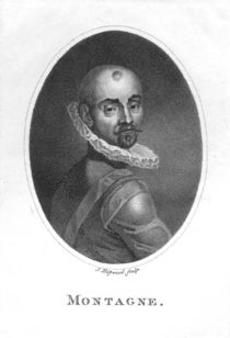 Portrait of Michel de Montaigne by James, the Elder Hopwood