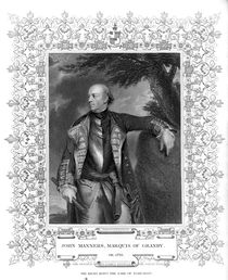 Portrait of John Manners, Marquis of Granby von English School