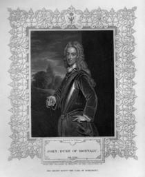 Portrait of John Duke of Montagu by English School