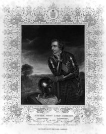 Portrait of Sir Jeffrey Amherst von Henry Thomas Ryall