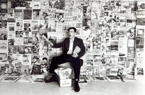 Newspaper salesman, c.1960 by English Photographer