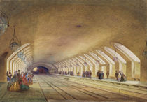 Baker Street Station, 1863 by Samuel John Hodson