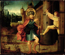The Expulsion of Saint Roch from Rome by German School