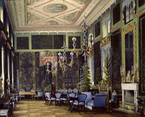 The Chinese Room in the Great Palais in Tsarskoye Selo by Eduard Hau