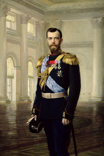 Portrait of Emperor Nicholas II by Baron Ernest Friedrich von Liphart