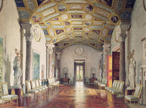 The Great Agate Hall in the Catherine Palace at Tsarskoye Selo by Luigi Premazzi