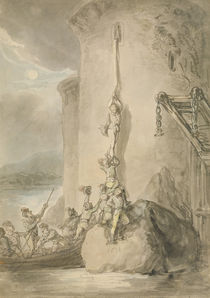 A Military Escapade, c.1794 von Thomas Rowlandson