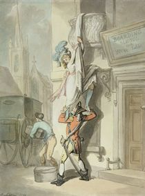 The Elopement, 1792 von Thomas Rowlandson