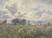 Showery June, Picardy, c.1870 by Henry Moore