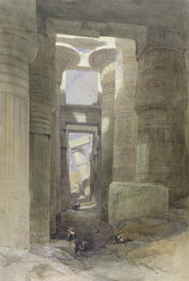 The Great Temple of Amon Karnak von David Roberts